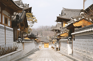 한국 서울 은평한옥마을 풍경