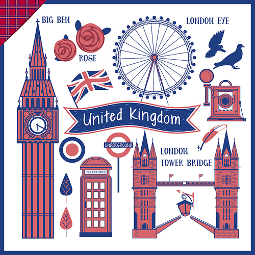 lovely United Kingdom travel impression collection with attractions