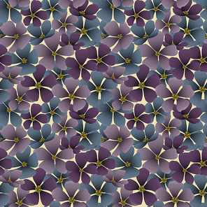 elegant seamless floral pattern in retro style