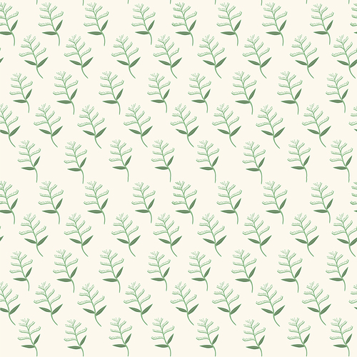 seamless pattern with leaf in simplicity style