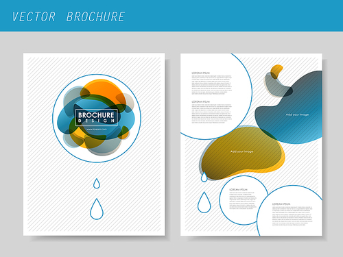 modern style flyer template for business advertising