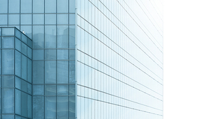 Glass windows of corporate business Office building , for business concept background .