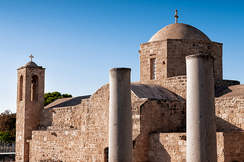 Agia kyriaki chrysopolitissa church. Paphos, Cyprus