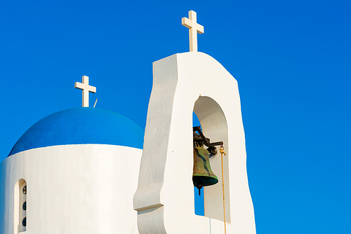 White chapel. Protaras, Cyprus.