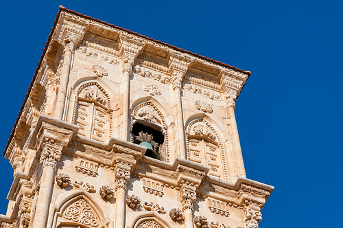 Bell tower of Ayious Lazarus Church, Larnaca, Cyprus