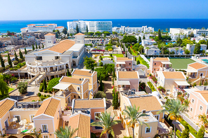 Coastal resort in Geroskipou area, Paphos. Cyprus