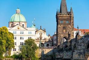 Charles Bridge In Prague, Czech Republic