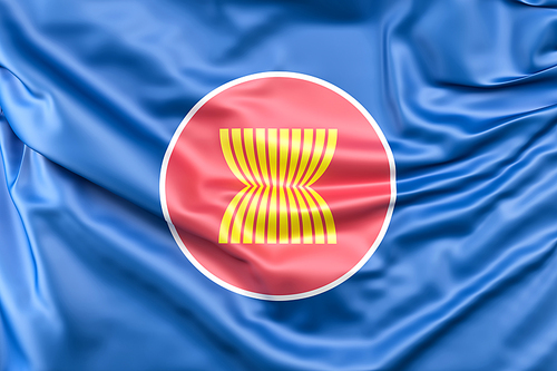 Flag of Association of SouthEast Asian Nations (ASEAN)