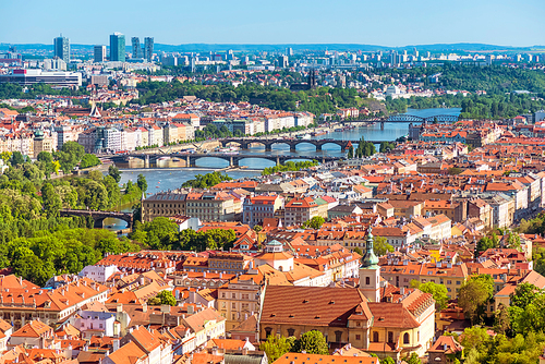 View of Prague. Czech Republic