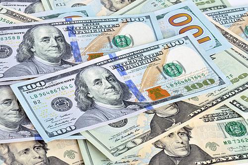 Money - United States dollars (USD) bills