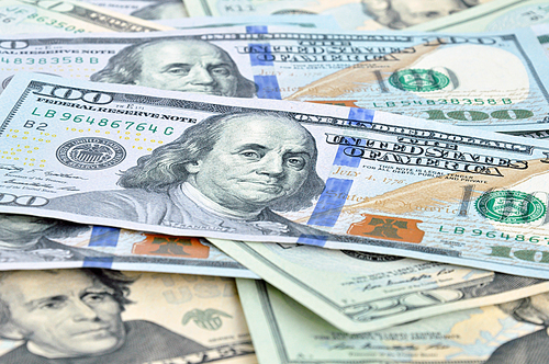Money - United States dollars (USD) bills