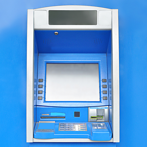 ATM or automated teller machine