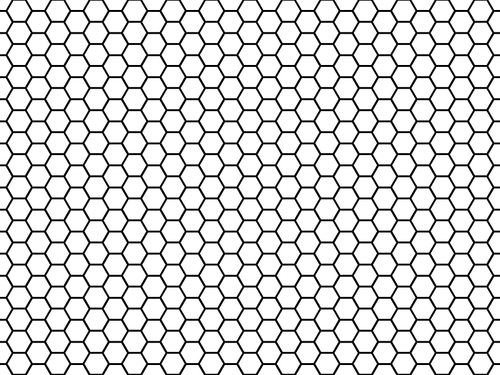 Hexagonal cell texture. Honey hexagon cells, honeyed comb grid grill texture and geometric hive honeycombs, mosaic or speaker fabric shape seamless pattern abstract vector illustration