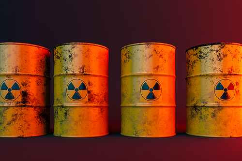 핵 폐기물 컨셉 이미지