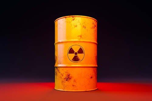 핵 폐기물 컨셉 이미지