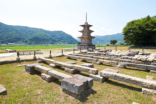 경주감은사지동서삼층석탑(국보112호),감은사지,경주시,경북,한국