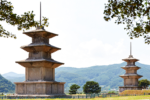 경주감은사지동서삼층석탑(국보112호),감은사지,경주시,경북,한국