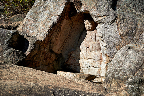 경주남산불곡마애여래좌상(보물198호),경주시,경북,한국