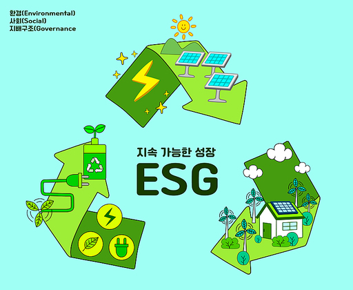 ESG 기업의 환경 보호 포스터 B