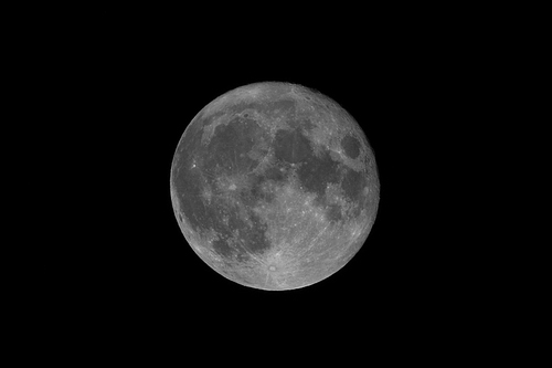 직접 촬영한 보름달