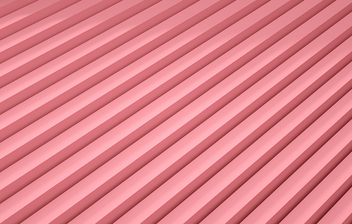 3D Illustration. Abstract background with pink stripes lines.