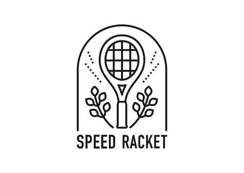 테니스 라켓 로고