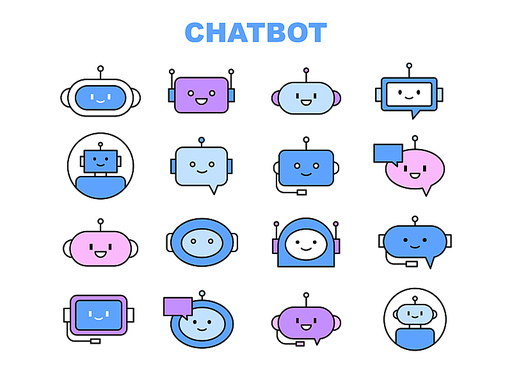 챗봇 아이콘 모음