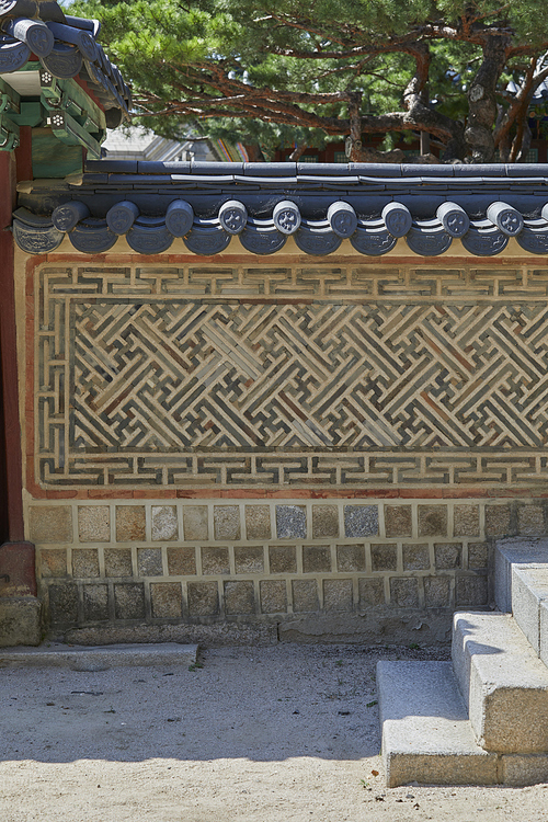 한국의 전통가옥, 고궁, 돌담
