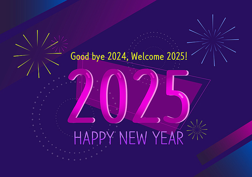 happy new year and 2025