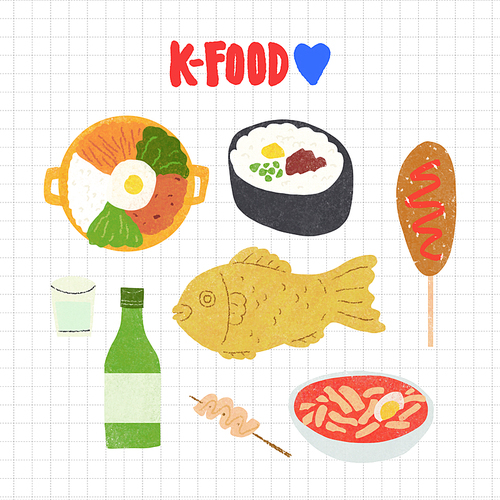 한국 음식의 매력