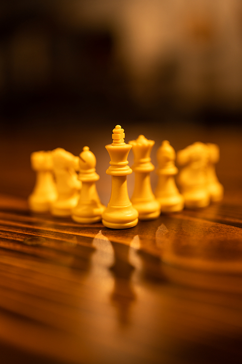 Chess board game concept of business teamwork ideas and competition or strategy ideas concept, leadership team ready to succeed game challenge with chessboard, corporate group planing management