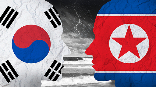 한국과 북한의 적대적 관계