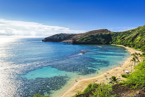 하와이 오아후섬 하나우마베이