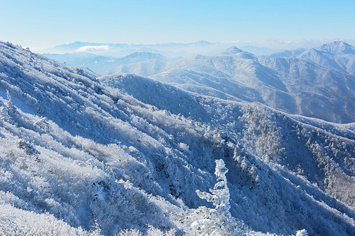 덕유산 설경