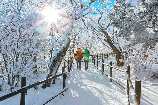 덕유산 설경