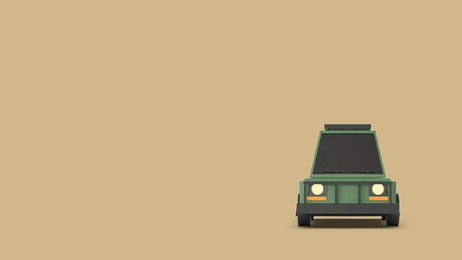 카키색 SUV 자동차 배경  Khaki SUV Car Background