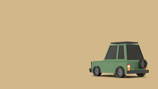 카키색 SUV 자동차 배경  Khaki SUV Car Background