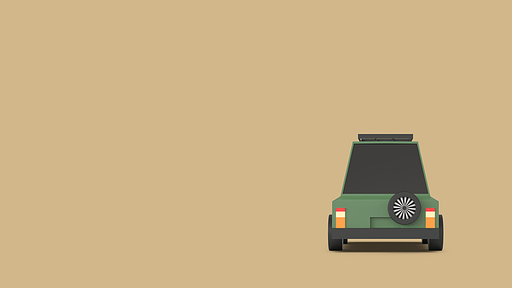 카키색 SUV 자동차 배경  Khaki SUV Car Background