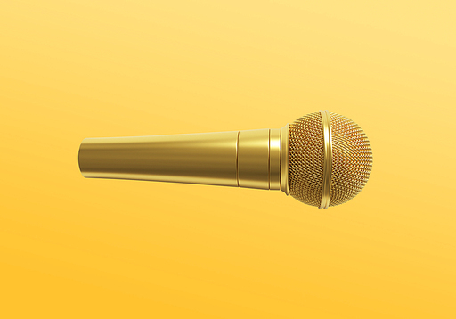 골드 마이크 Gold microphone