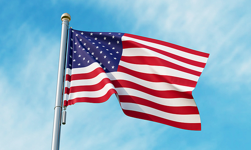 미국 성조기 국기 USA Flag Pole