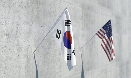 대한민국 미국 국기 South Korea USA Flag