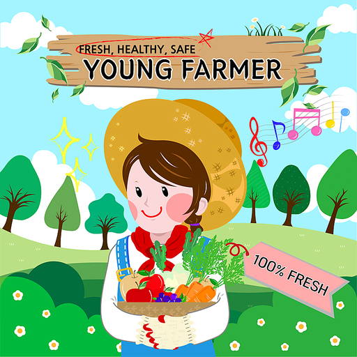 a young farmer
