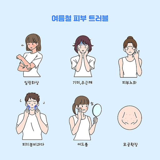 여름철 피부 관리